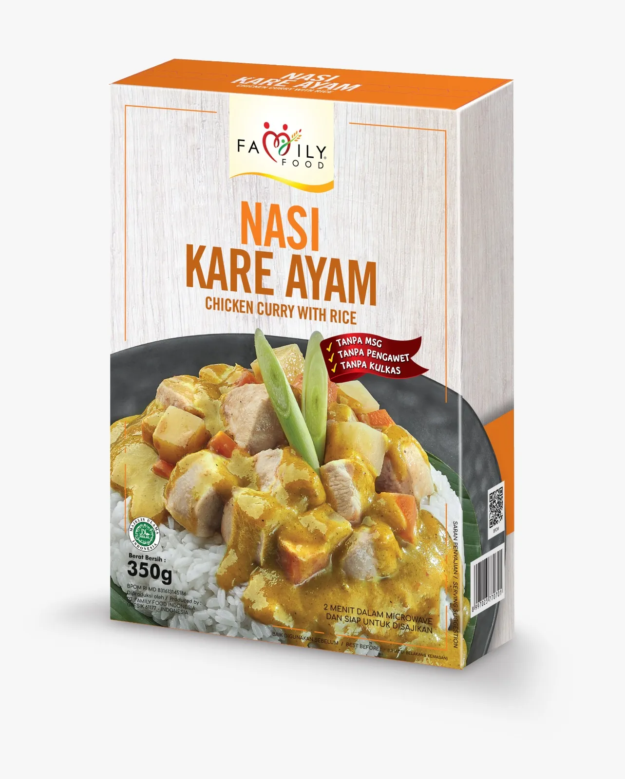 Nasi Kare Ayam | Maincourse | Family Food Indonesia